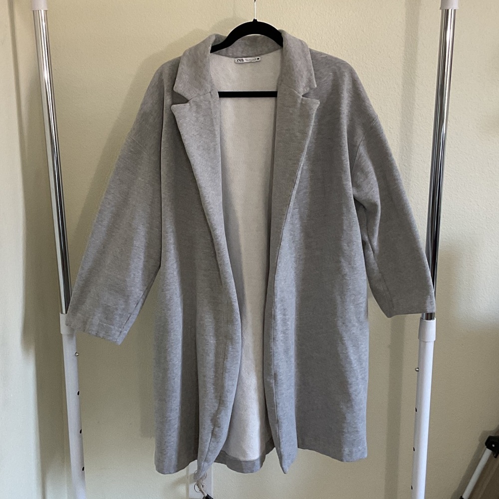 Zara Light Gray Women's Jacket
